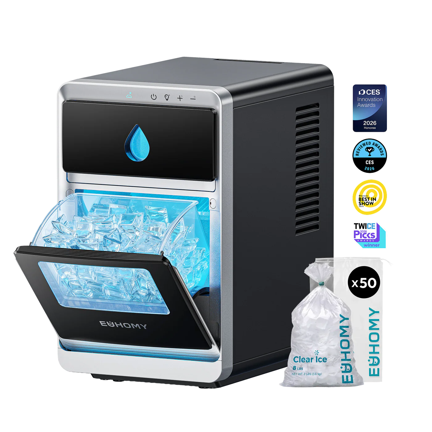 Euhomy Luna Arc Crescent Ice Maker EU-Version