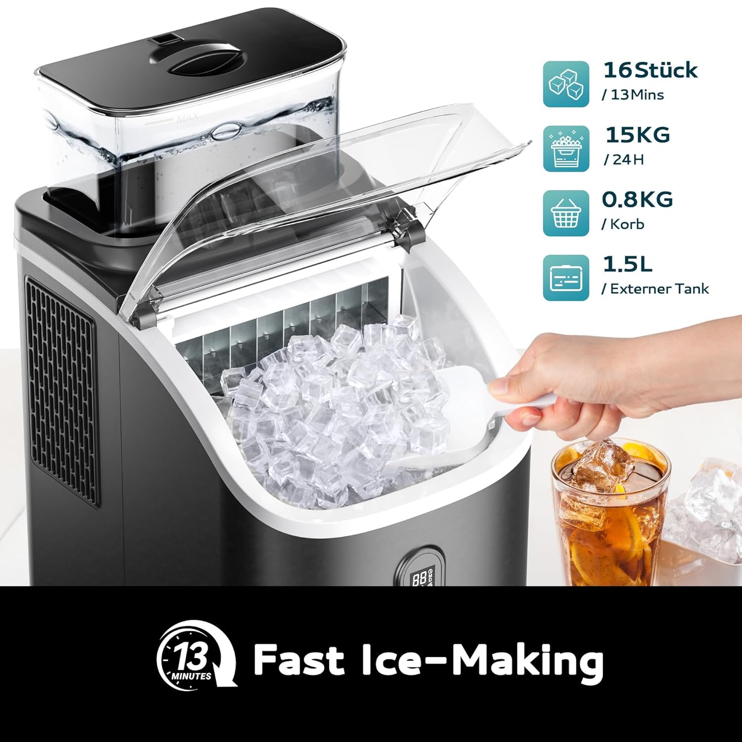 Euhomy Tile SE Cube Ice Maker EU-Version